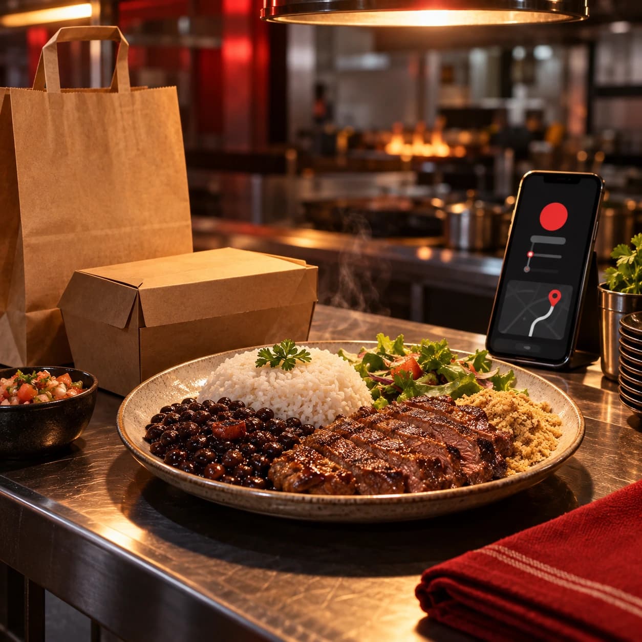 Aplicativo para Delivery — Do cardápio ao balcão, sem ruído